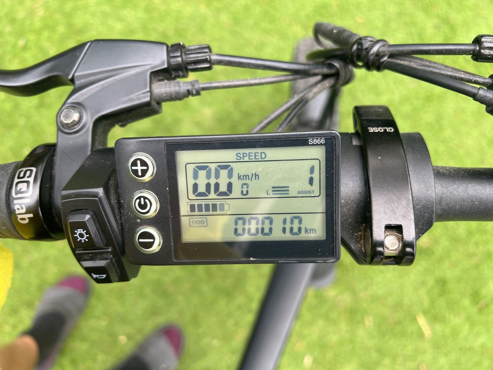 ADO A20F ADO Folding Bike Lightweight Black Big Beast Adult