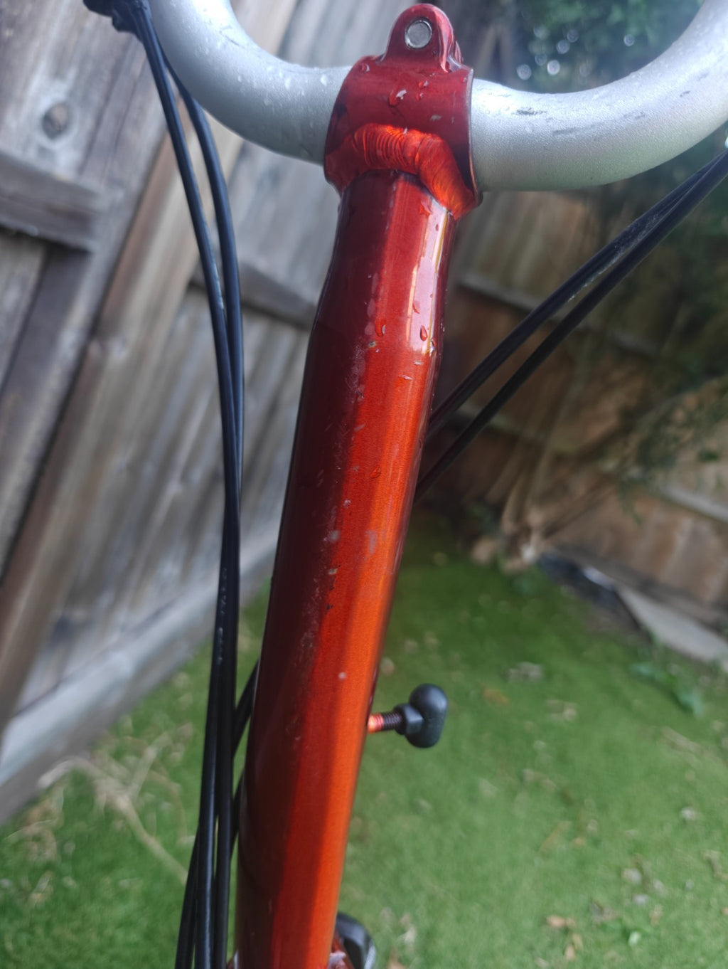 Brompton M6L 2019 Flame Lacquer Folding Bike – 6 Speed, Dynamo Lights. London