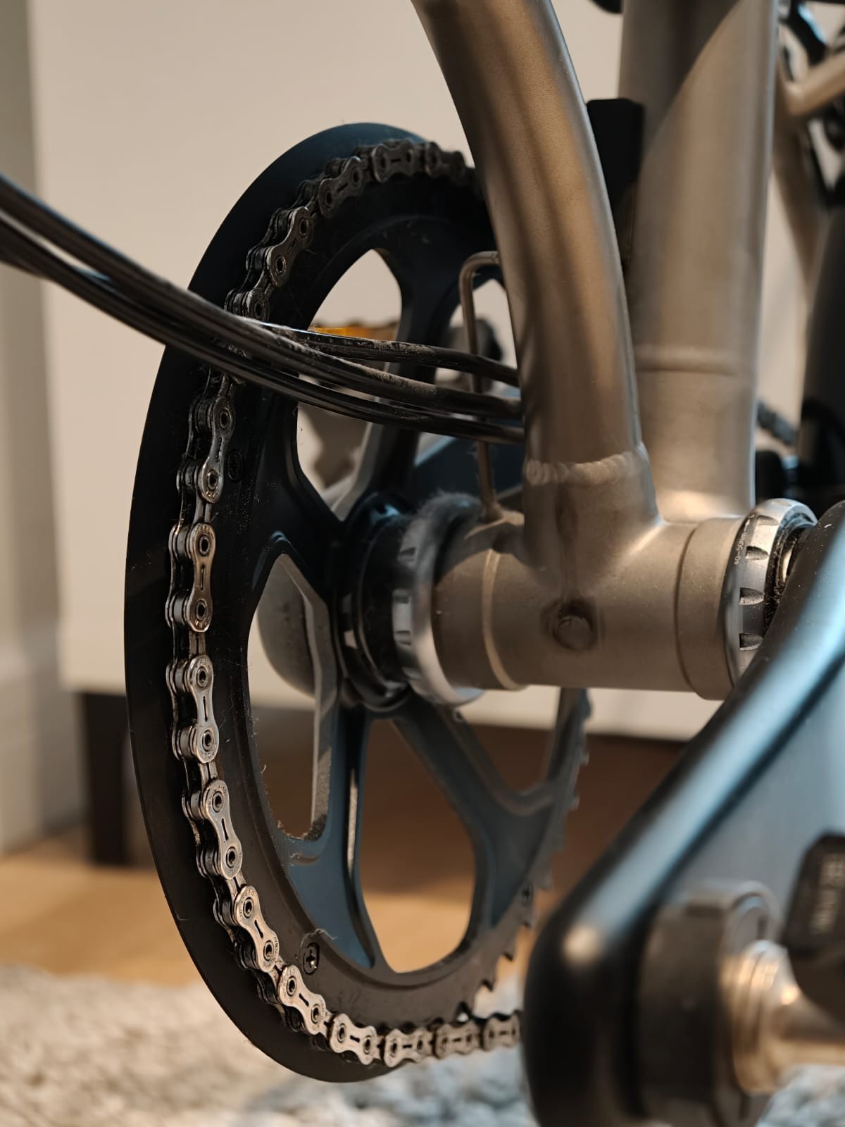 Brompton T Line 12 Speed Mid - MINT + upgrades & accessories
