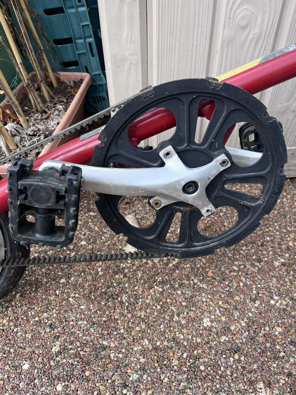 Strida Folding Bike. 16” Wheels For Restoration.