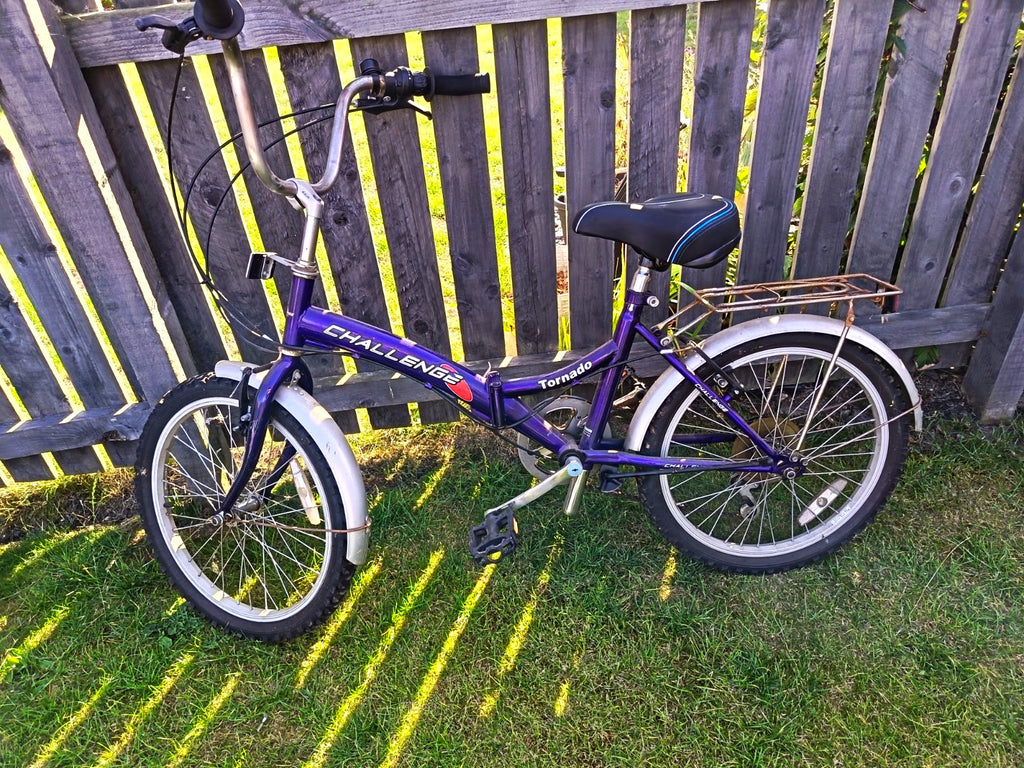 foldable challenge tornado bike