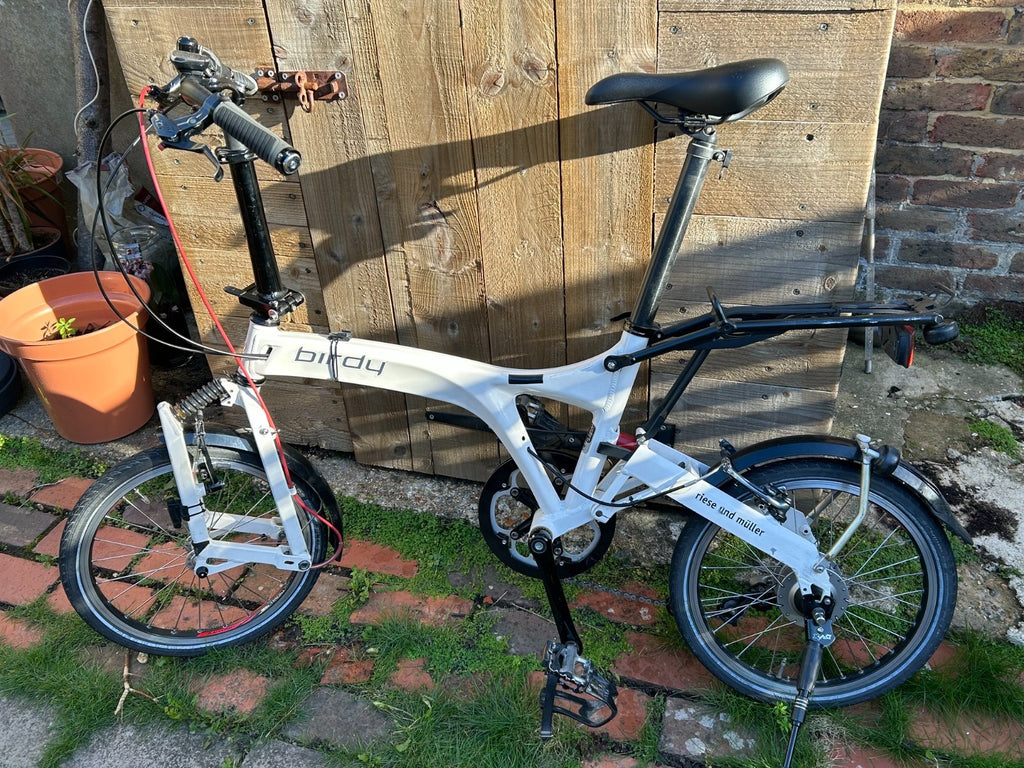 Birdy City mk2 folding bicycle - 8 speed shimano nexus hub gears. Great commuter