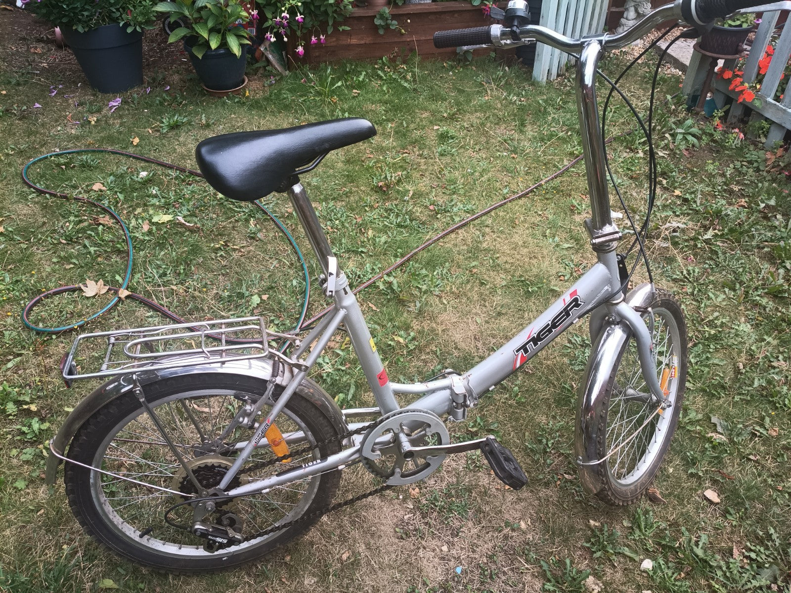 Tiger Origami 20 Inch Lightweight Folding Bike 6 Speed Great Condition