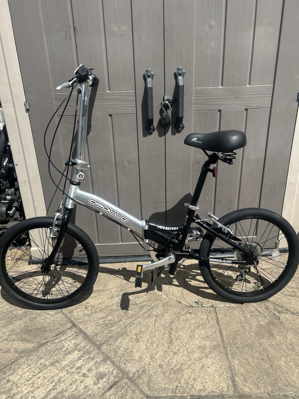 Apollo Transition Unisex Folding Bike 6-Speed Gears