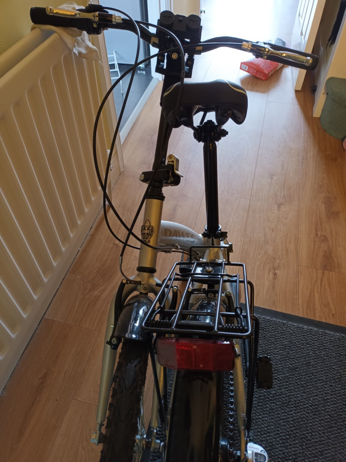Dawes Diamond Folding Bike  with Pannier Bag. Excellent Condition