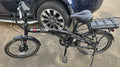 E-PLUS City Folder 20in Folding Bike Black Rear Rack Mudguards Mech Disc