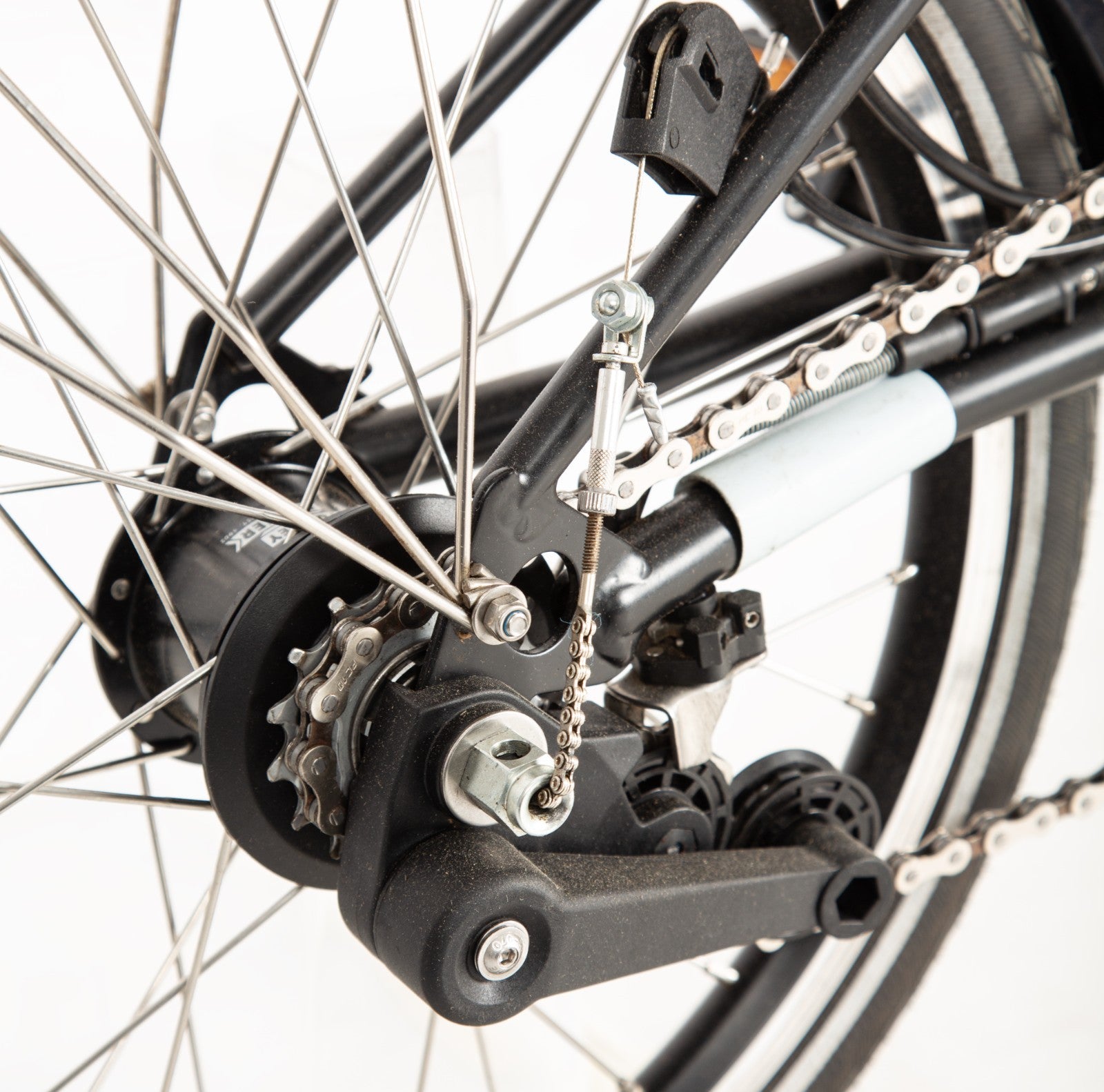 Brompton C Line 6 Speed Mid Bar Folding Bike, Steel Frame