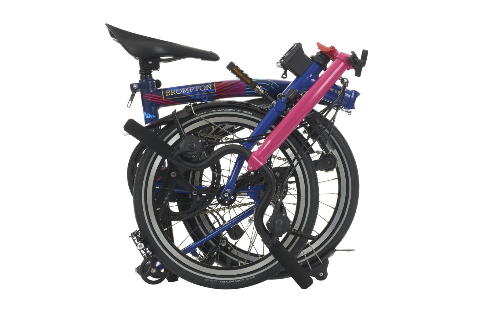 Brompton P-Line M12L Folding Bike Team GB Limited Edition