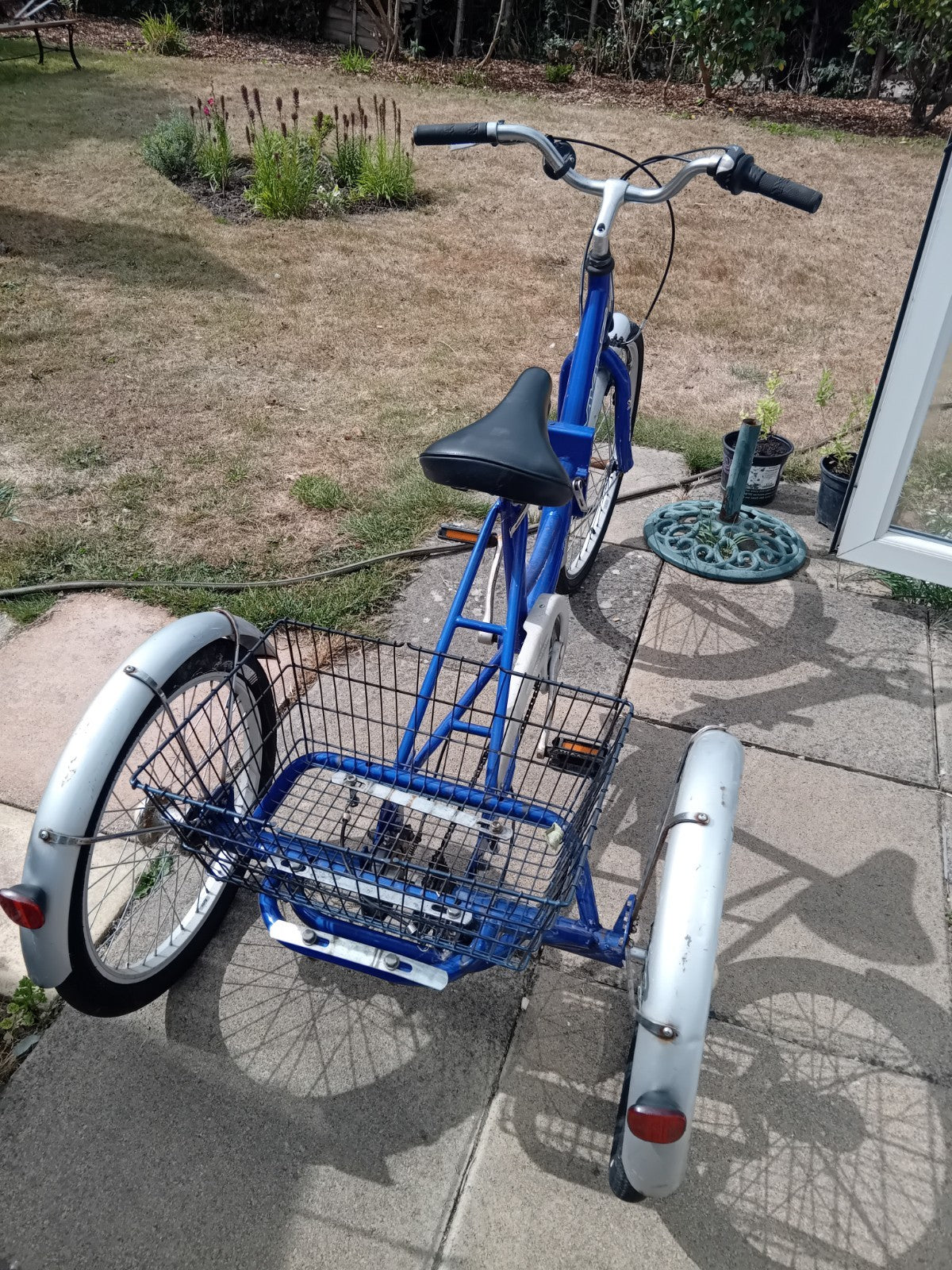 Viking Adult Folding Tricycle  6 Speed Shimano Gears Large Dog Child Cat Basket
