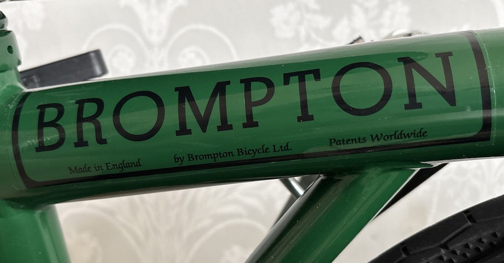 Brompton M3R folding bicycle in Racing Green / Black - New Timewarp Condition