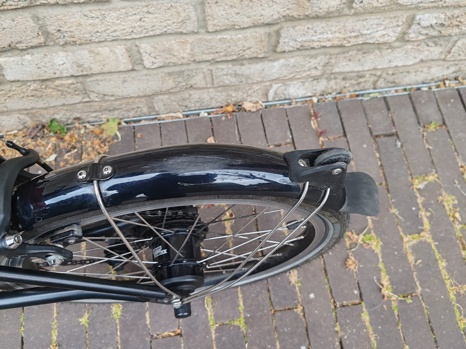 Brompton C Line 12 Speed Black Edition Folding Bike - Good Condition