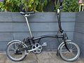 2017 Brompton H6L (Higher) C Line Folding Bicycle 6 Speed - Hardly Used