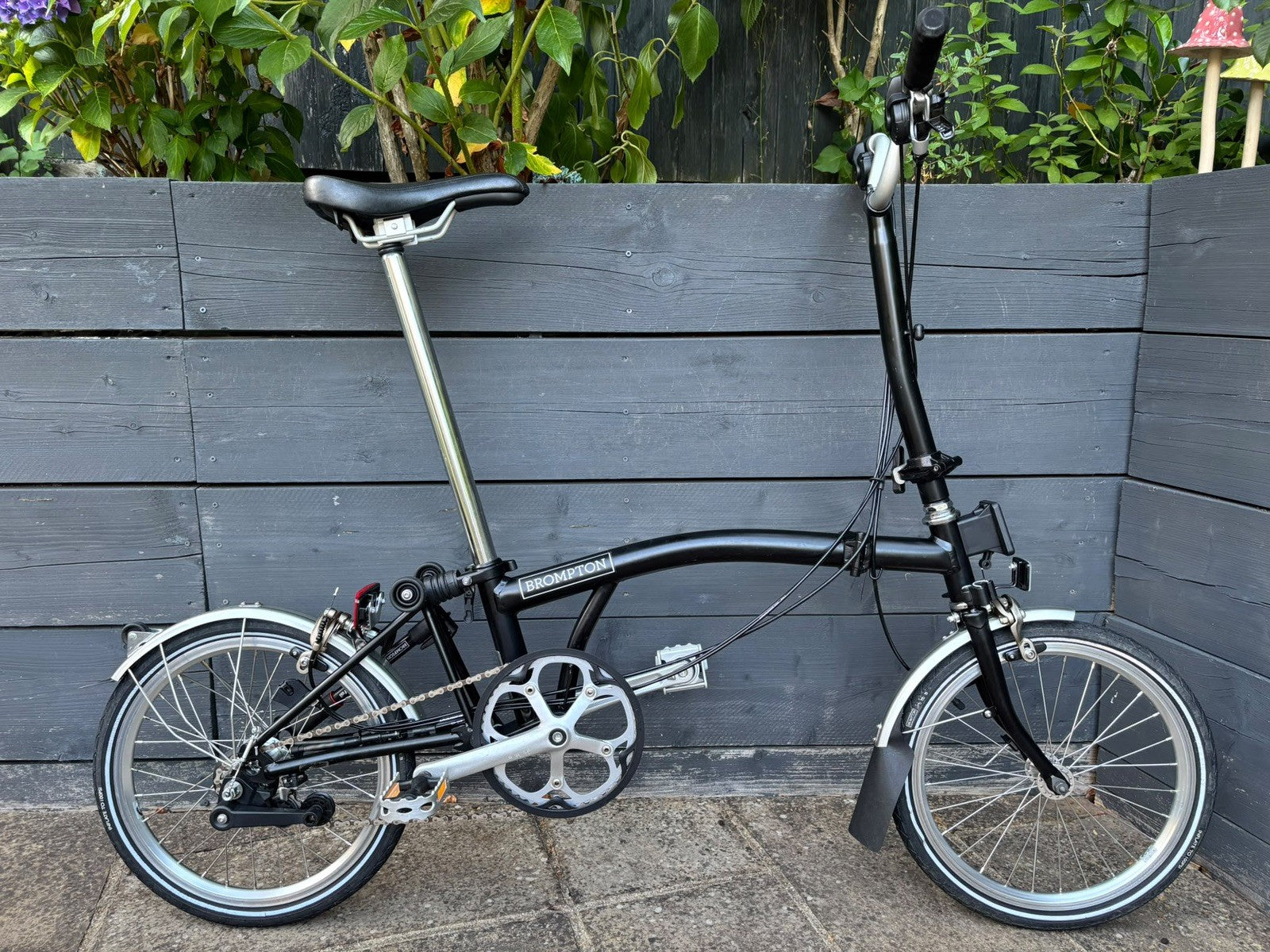 2017 Brompton H6L (Higher) C Line Folding Bicycle 6 Speed - Hardly Used