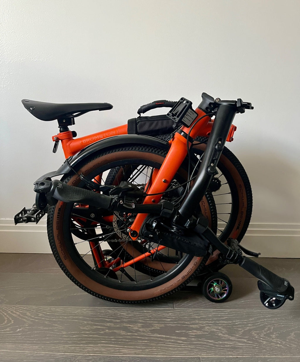 Brompton G Line with Roller Frame Adventure Medium Orange 2025  + £1000 upgrades