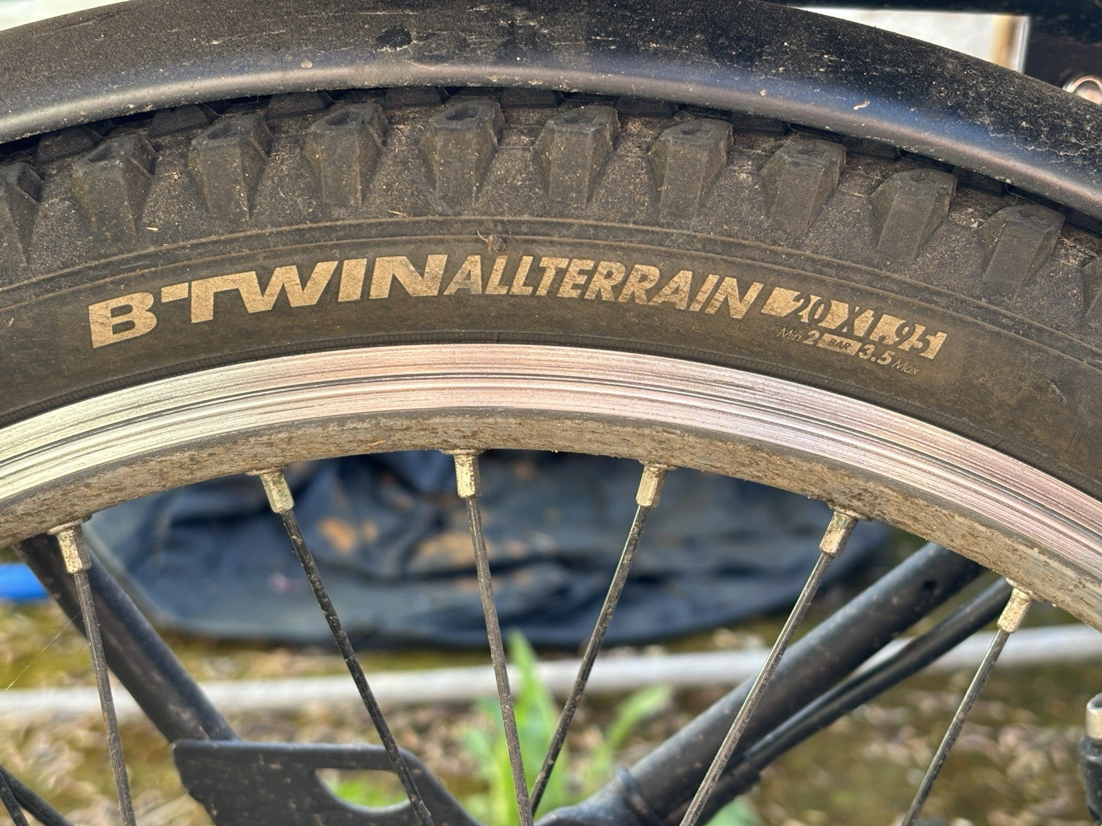 BTWIN 500E Folding Bike