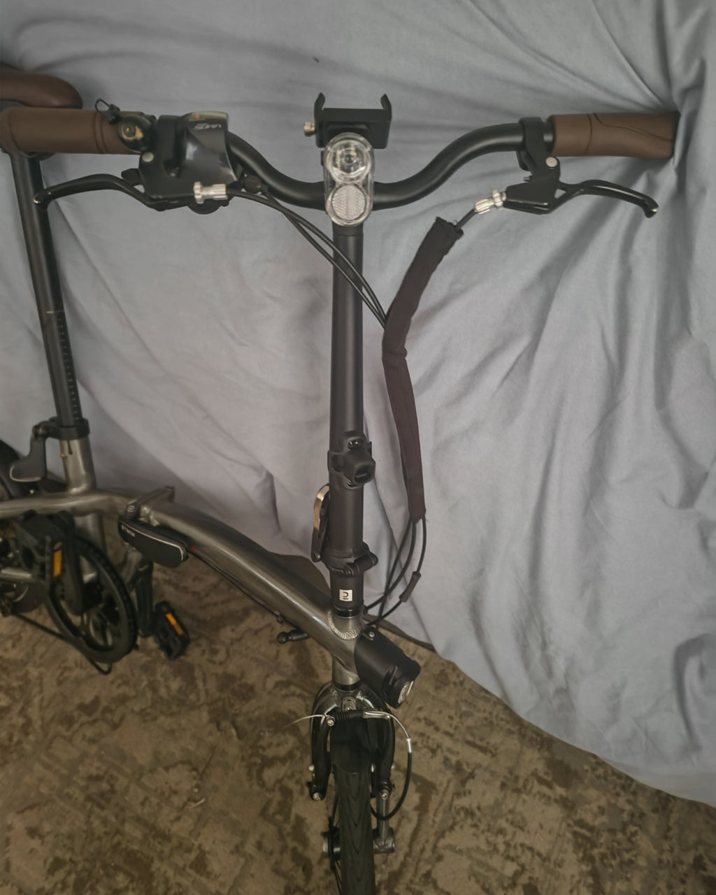Btwin - Compact Folding Bike lite 1 Second Aluminium Cycle