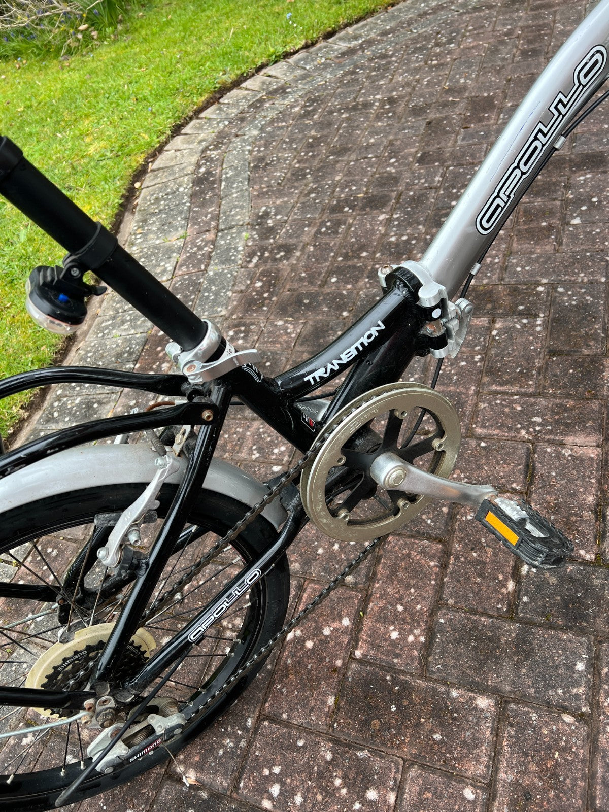 Apollo Transition Folding Bike.  20" Wheels.