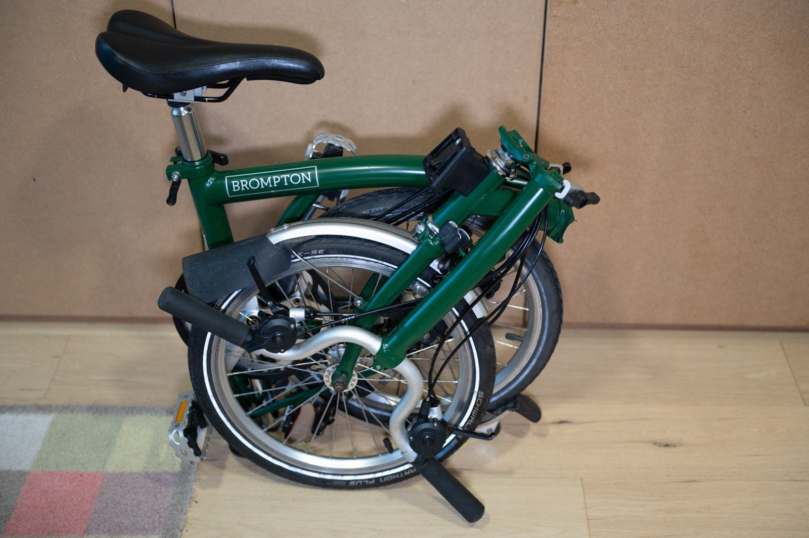 Brompton M6L racing green