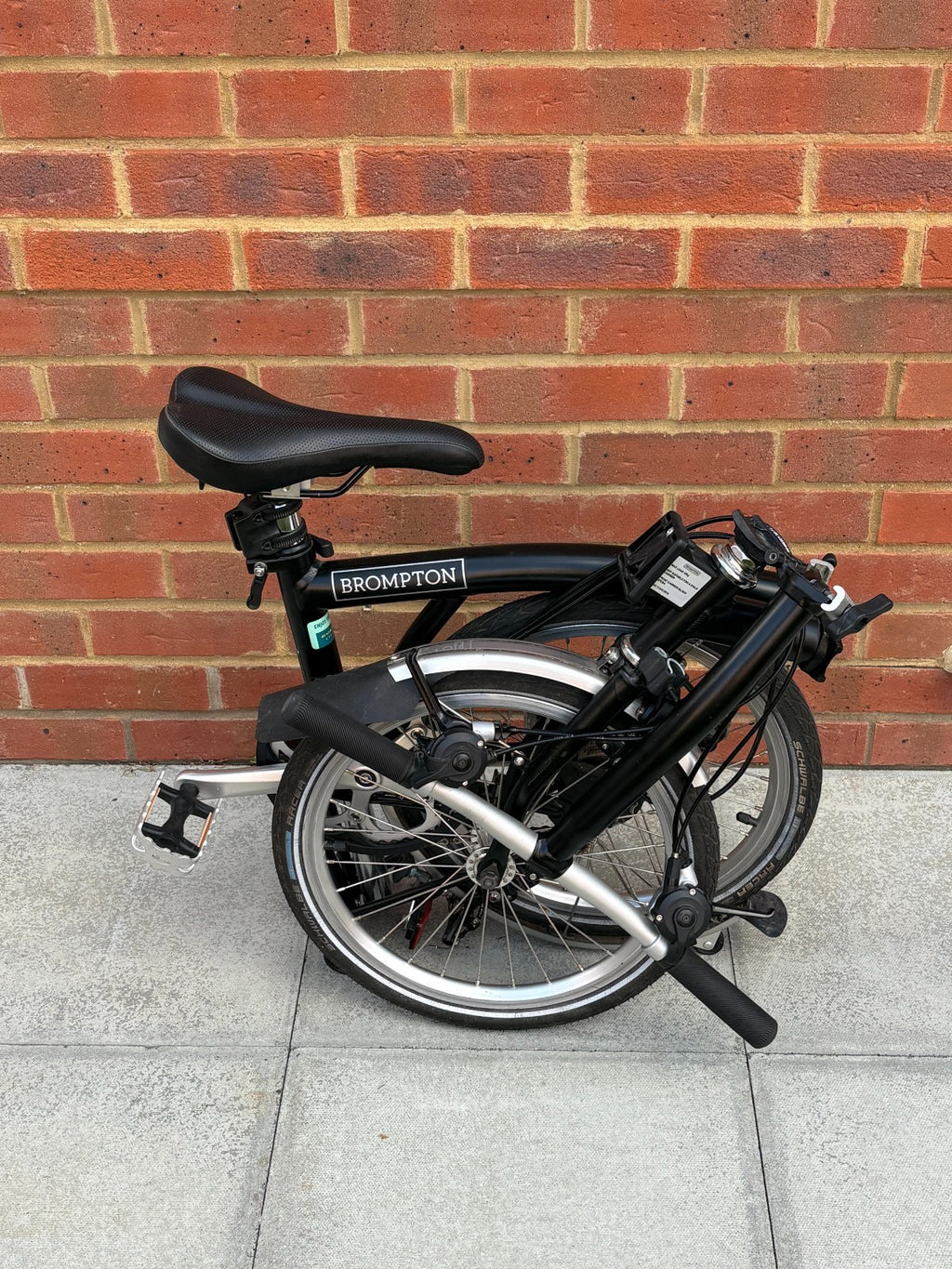 Brompton S3L 2020 (black) 3 speed folding bike very good condition