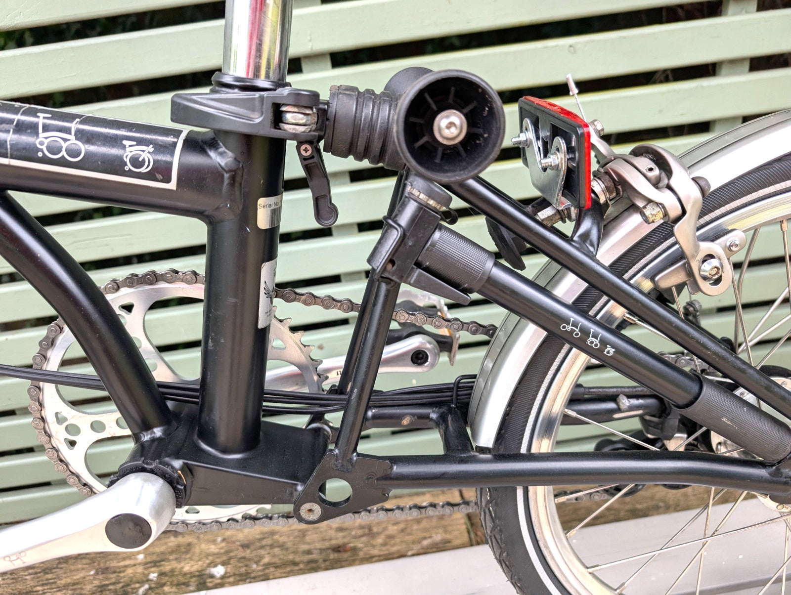 Brompton M6L Folding Fold-up Foldable Bike