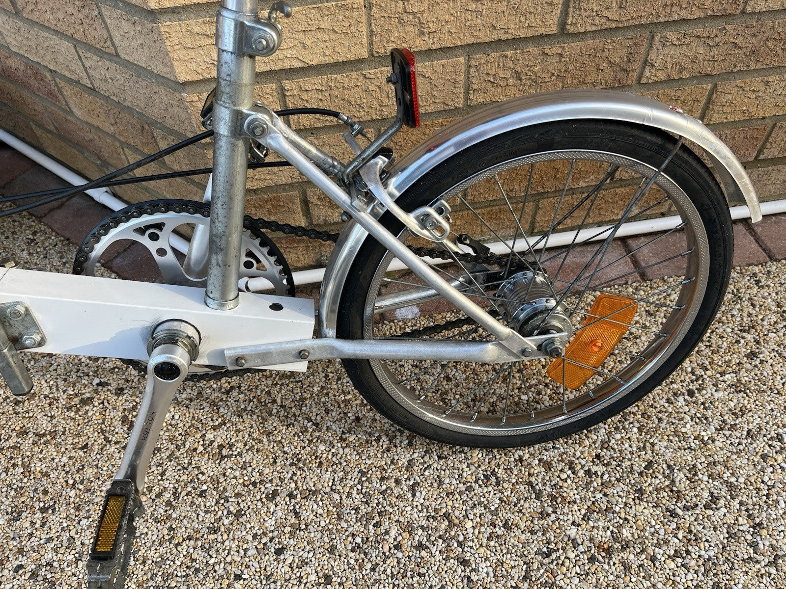 Bickerton Portable Folding Bicycle 3-Speed Classic 1970s Vintage Aluminium Bike