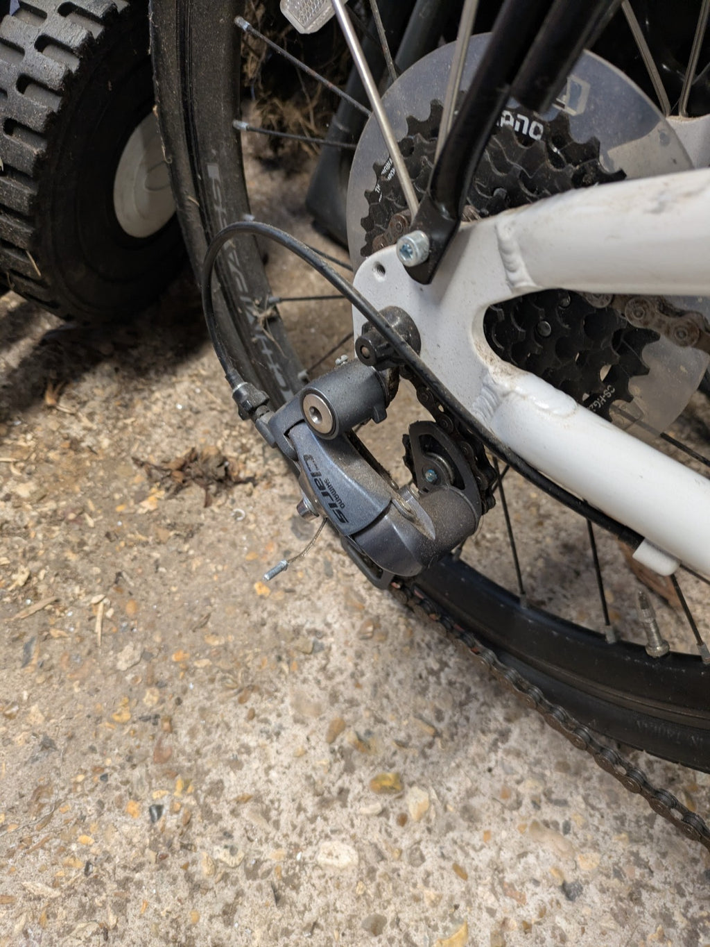 Compass Folding Bike 20” wheels In White