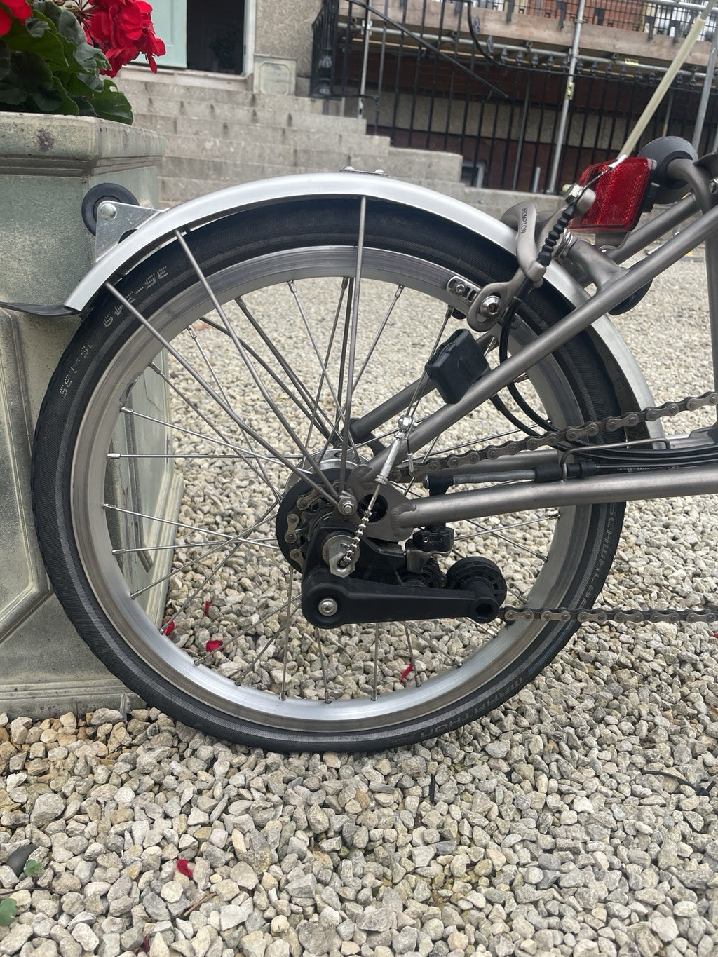 Brompton M6L-X Superlight Titanium 6 Speed - Tempest Blue - Excellent Condition