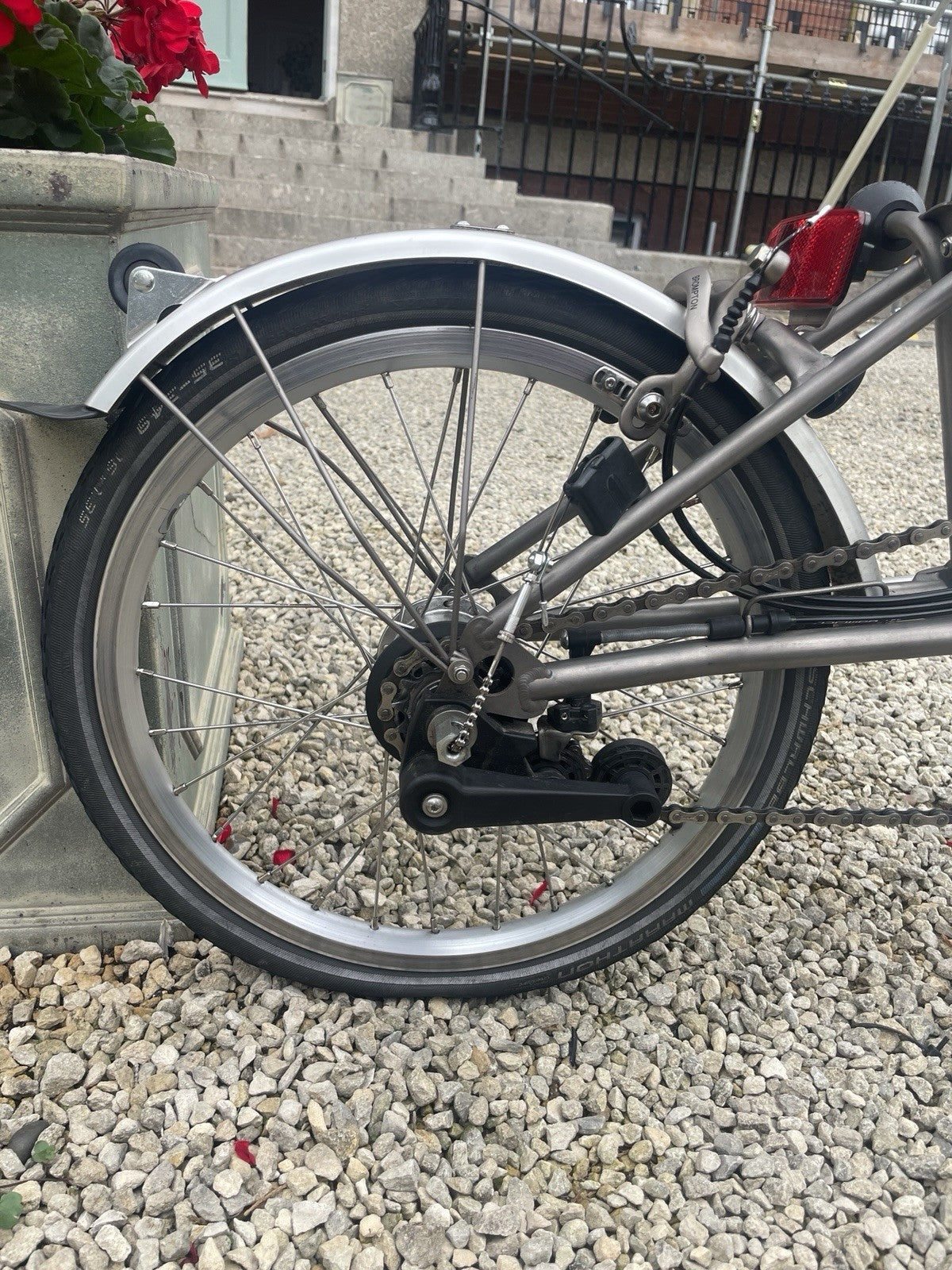 Brompton M6L-X Superlight Titanium 6 Speed - Tempest Blue - Excellent Condition