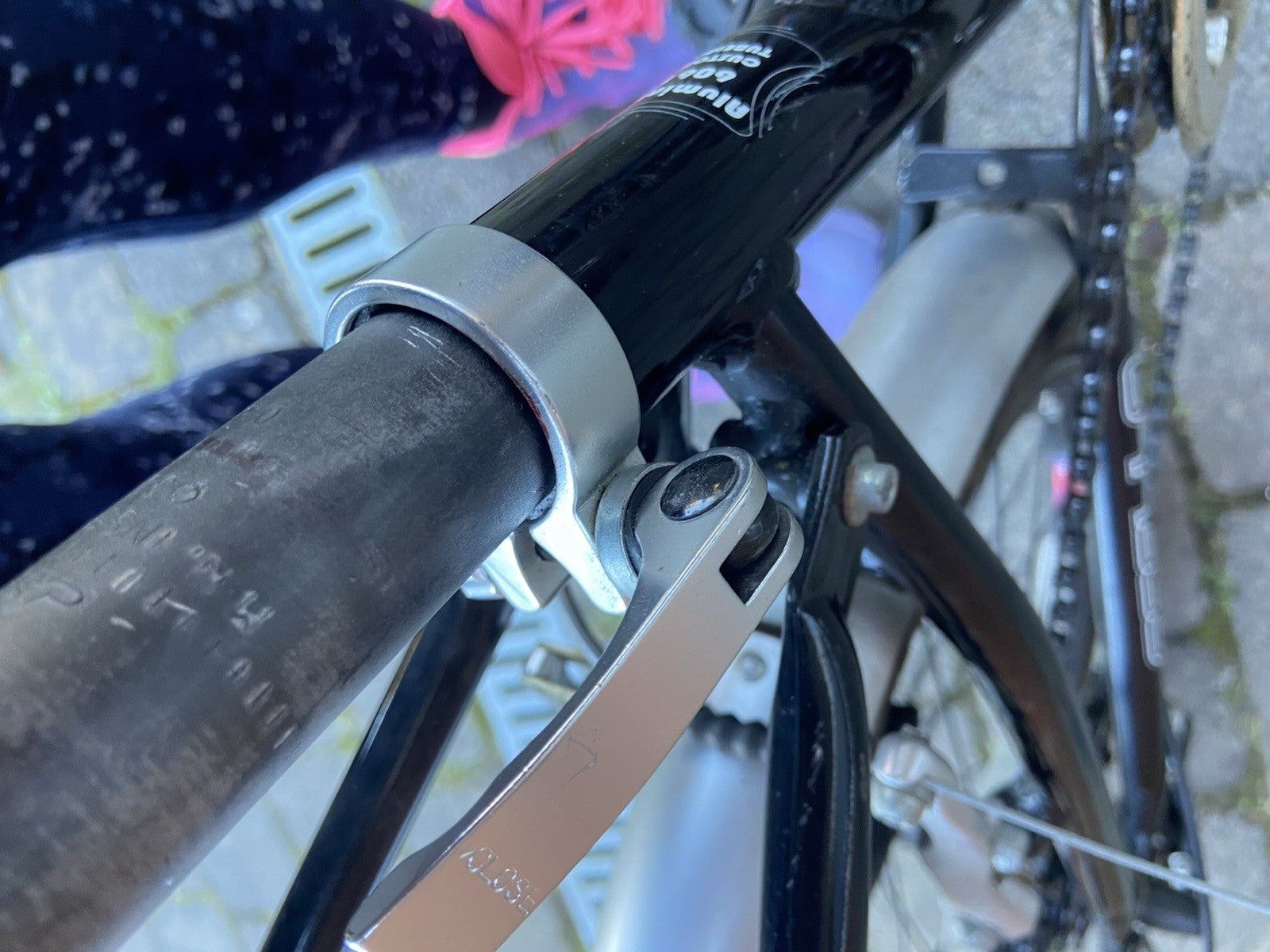 Aluminium Apollo Transition folding bike in good condition with a comfort saddle