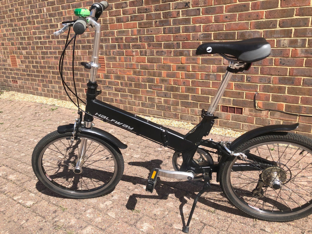 Two Giant Halfway Lightfolding bikes used