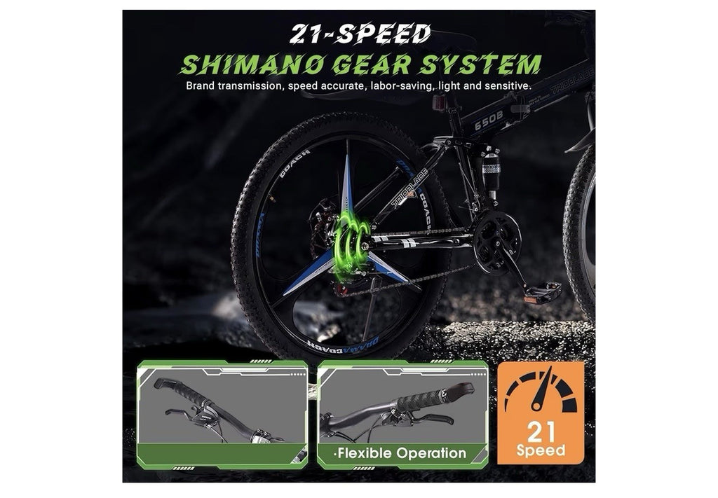 Folding Mountain Bike Full Suspension