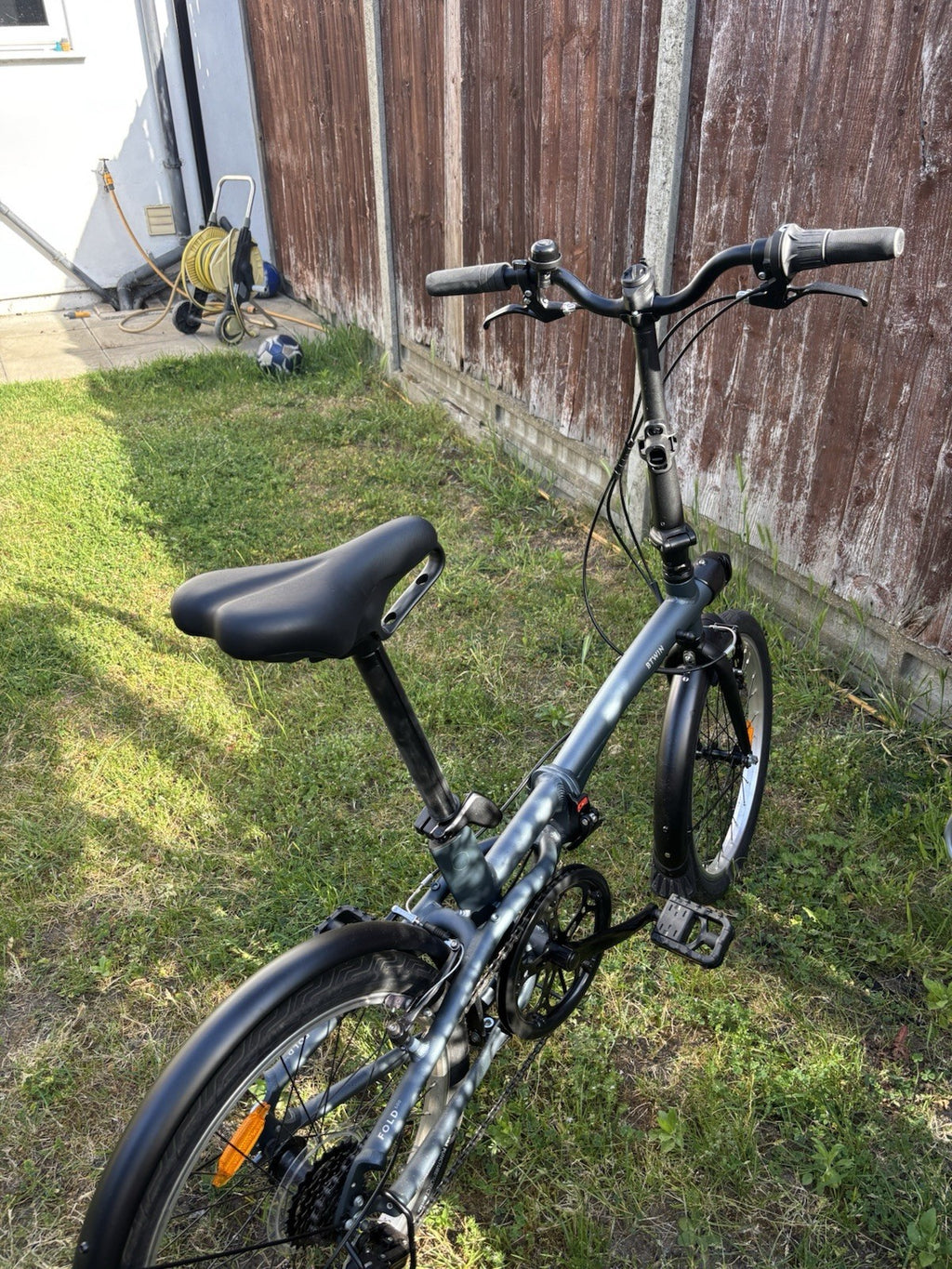 BTWIN Folding Bike Fold 500 Blue Excellent Condition