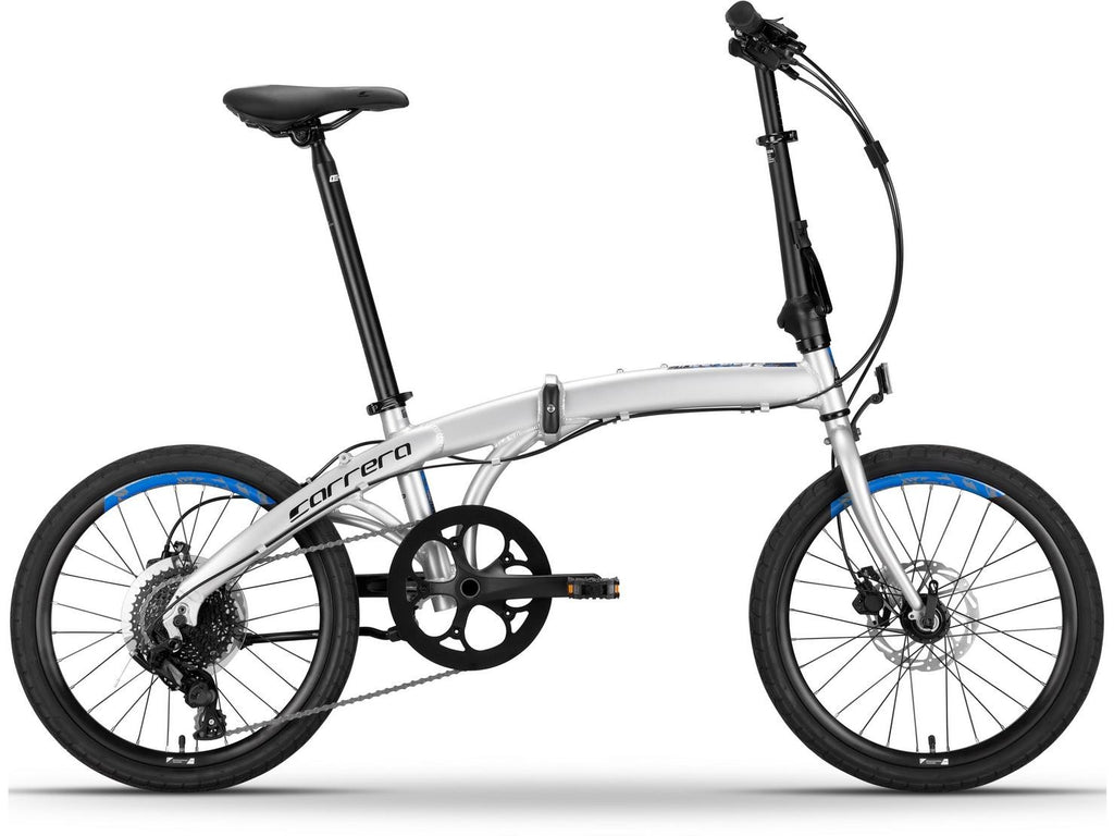 Carrera Intercity 2 Folding Bike 20in Wheels 9 Speed - Alloy - Silver (Used)
