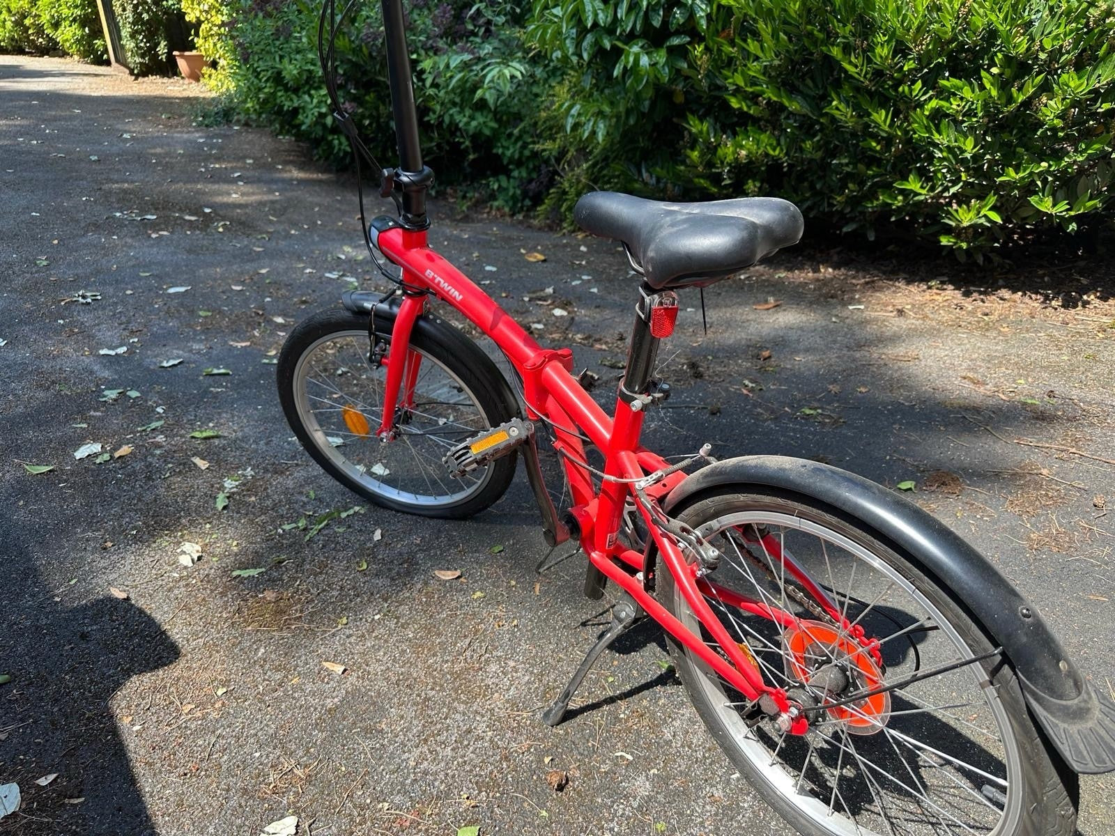 B’Twin Tilt 120 Folding Bike 20” Wheels 6 Speed Bicycle Decathlon Compact Bike