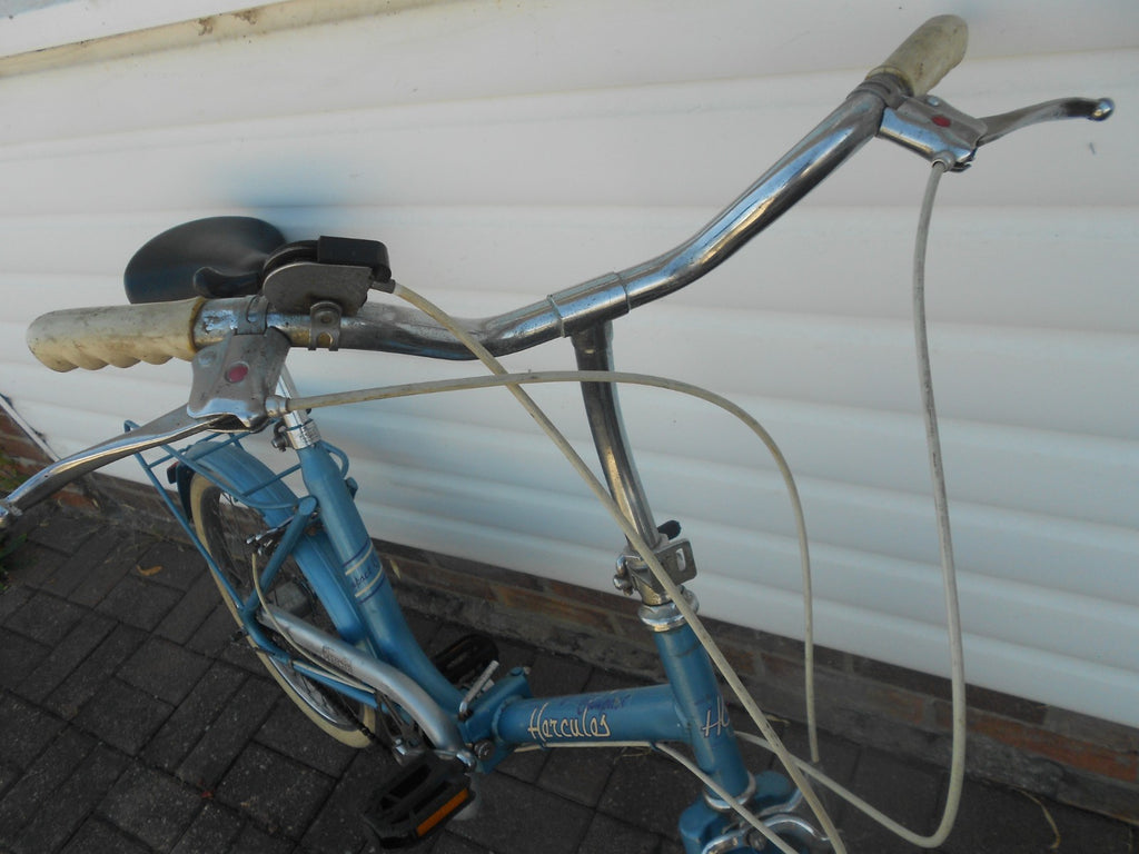 Vintage Raleigh Herculed Compact Folder Folding Bike, VW Shows, Caravan, Train