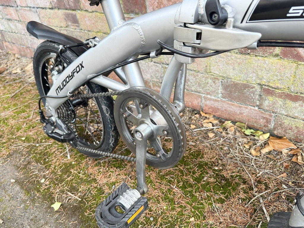 Muddyfox Switch 16 Folding Bike Silver Edition Good & Clean Condition