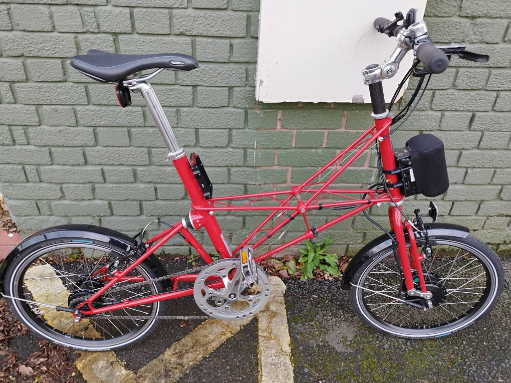 ARCC Electric Moulton Separable Folding Bike British Made Like Brompton