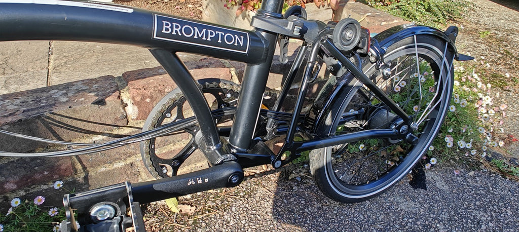 Brompton C-Line Explore 6 Speed - Excellent - Flat & Med Bars + Bag & Tools!
