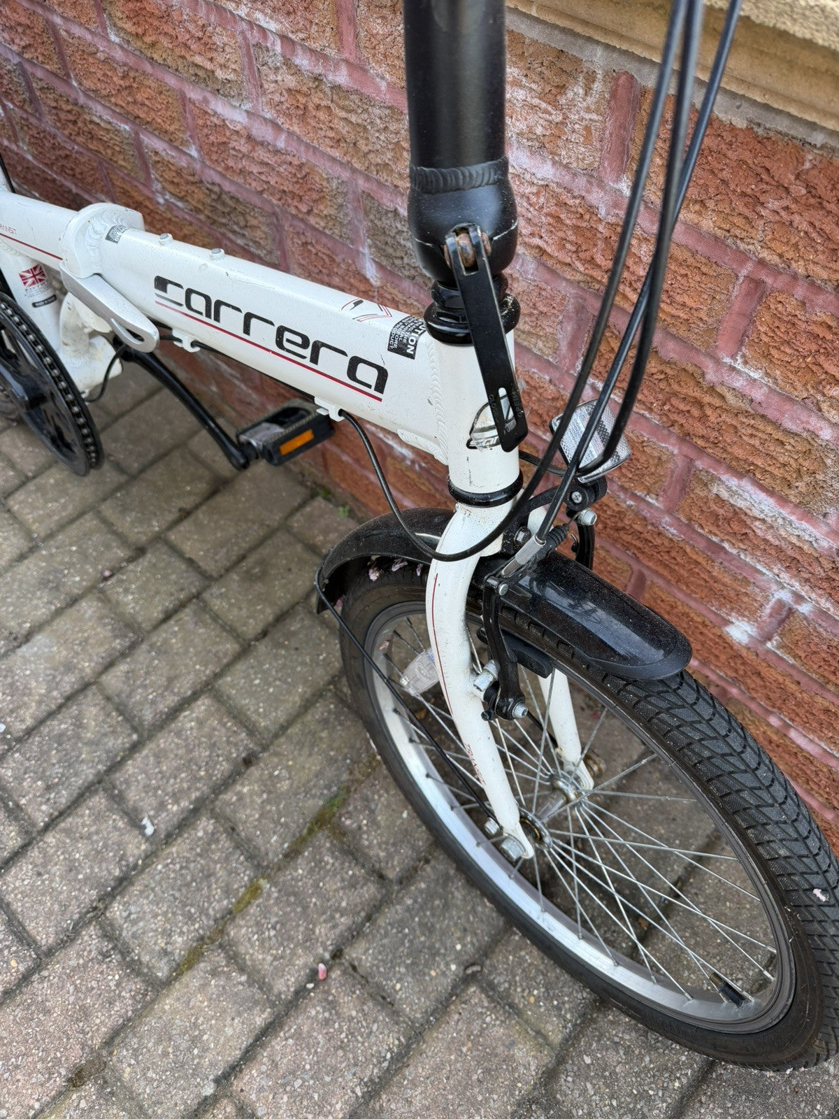 CARRERA Transit Folding 3 Speed NEXUS Hub Gears Bike