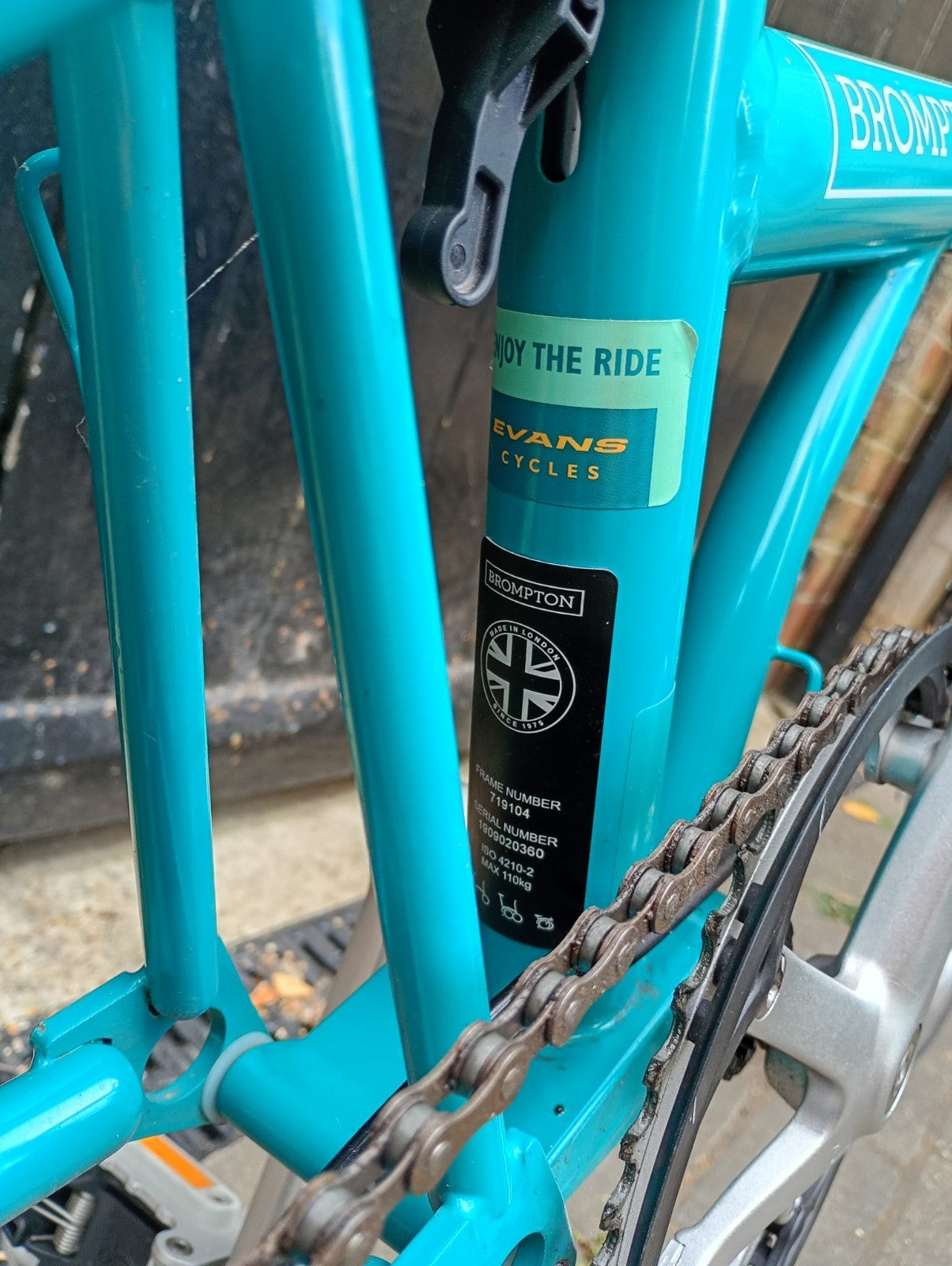 2019 Brompton B75 Folding Bicycle