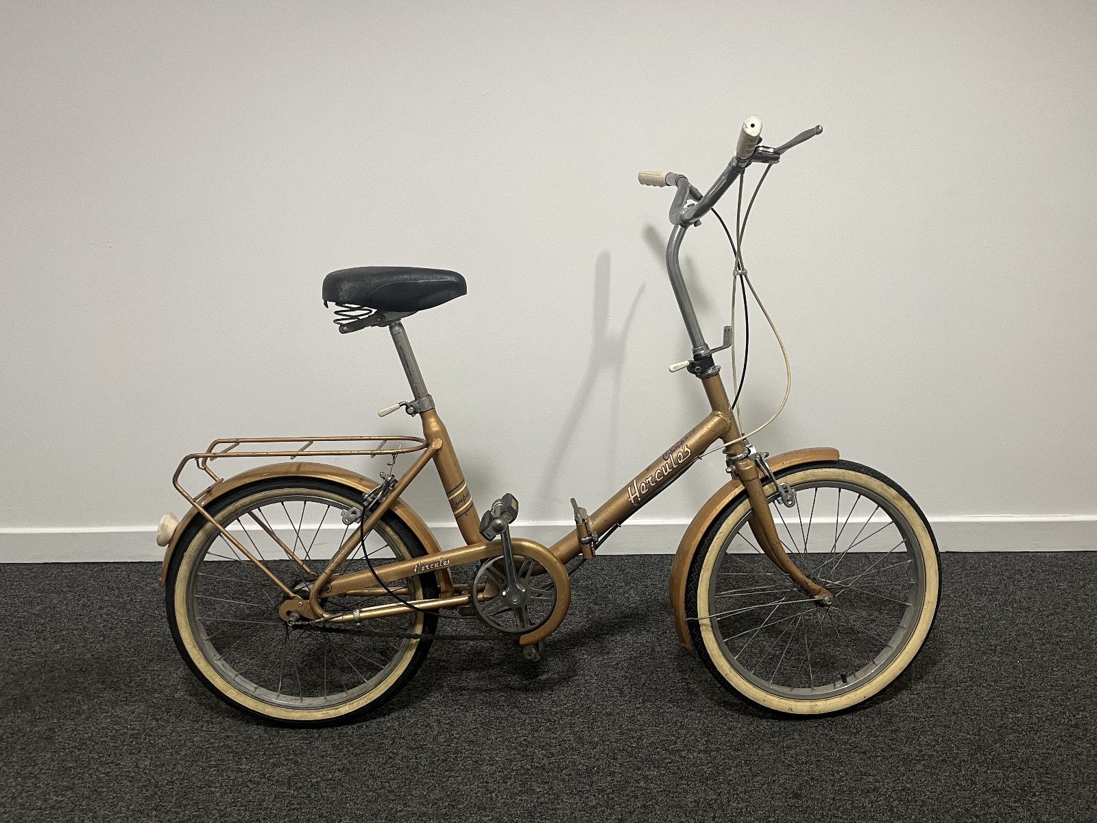 Vintage Hercules Compact Folding Bicycle – Sturmey Archer Gears – Retro Classic