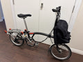 Brompton M6l Folding Bike 2013 Carrier Bag Black