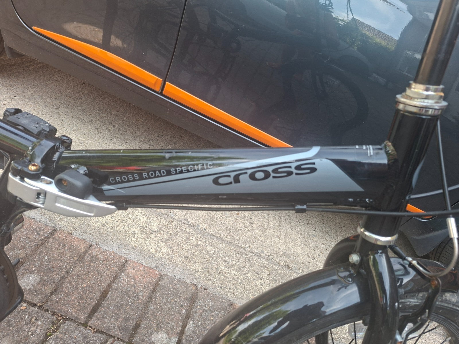 cross folding bike - TWO available. Price is for one
