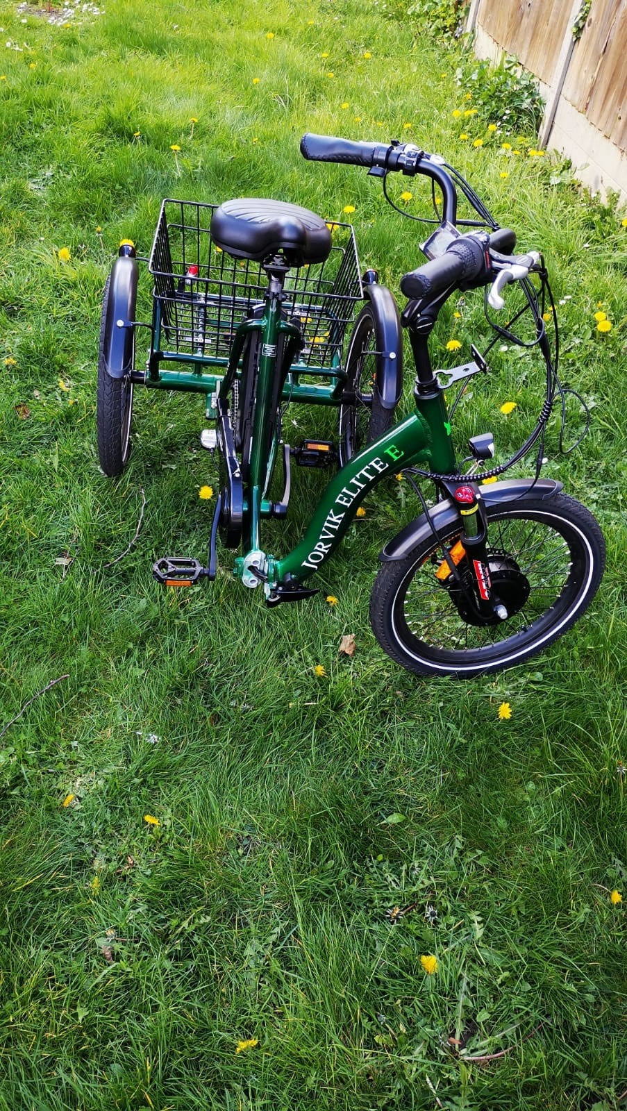 Jorvik JET-E Elite Folding Tricycle Excellent Condition Collect Only CO4
