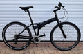 Dahon Jack 16” Small folding Aluminium mountain bike MTB black.