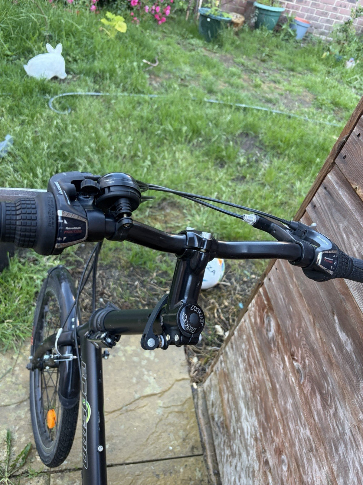 Ecosmo 20 in Folding Bike Black, Rear Rack, Mudguards, Reflectors