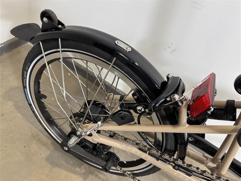 Brompton C Line 6 Speed 2024 Mid Handlebar Folding Bike - Dune Sand