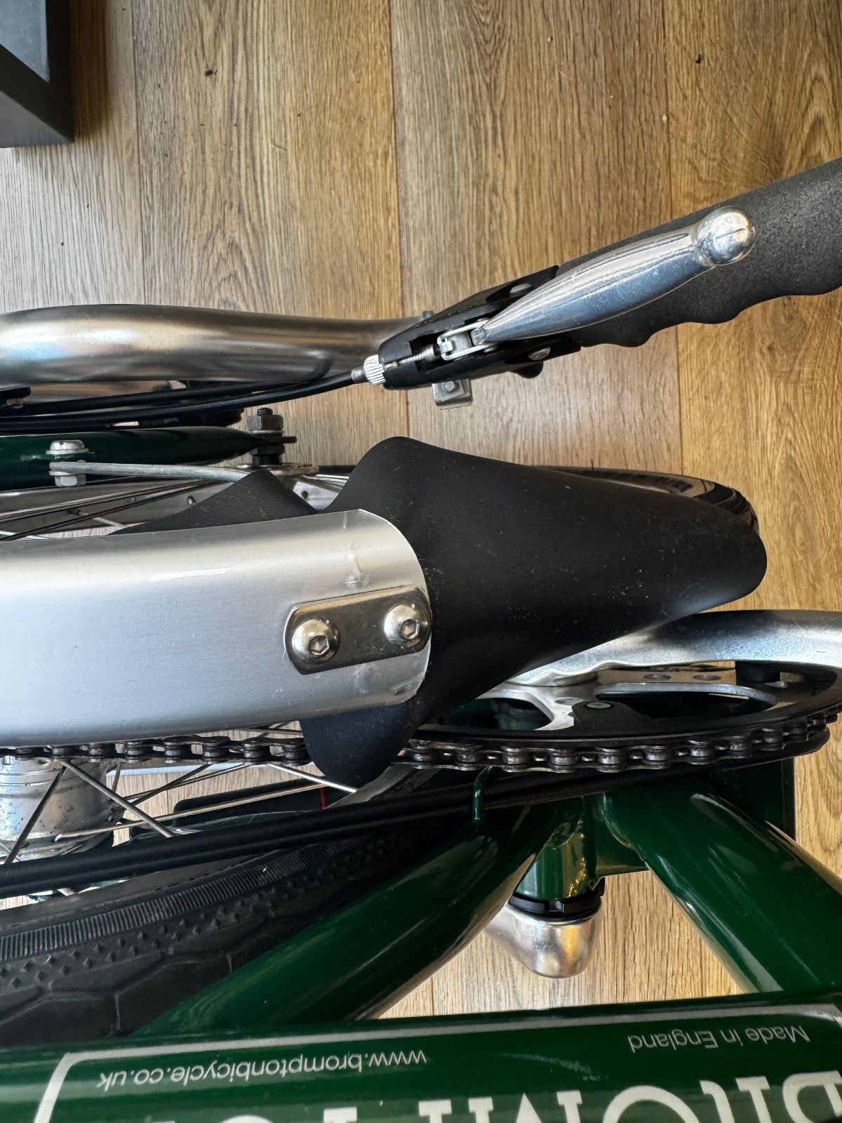 Classic 6-Speed Brompton Folding Bicycle B - Racing Green - MINT