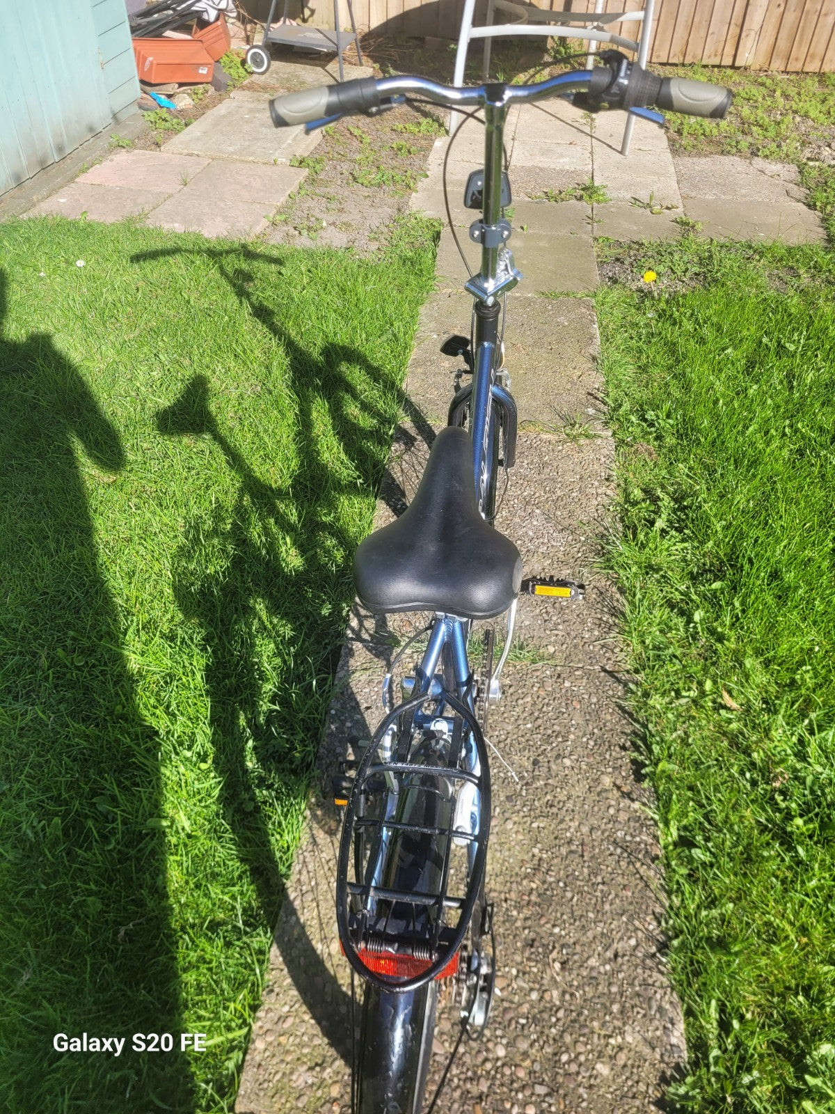 Fold Up Bicycle Raleigh Foldaway Bike. Recycling project, needs service
