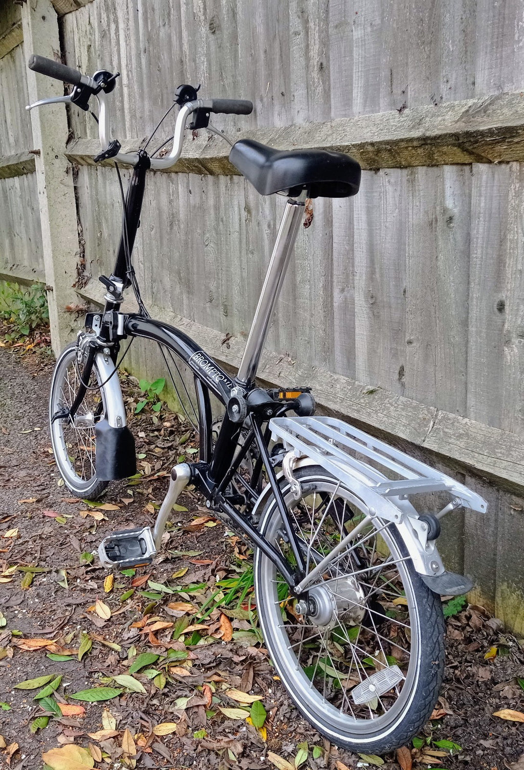 Brompton folding bike 3 speed M3L - black- FREE Delivery to Oxford